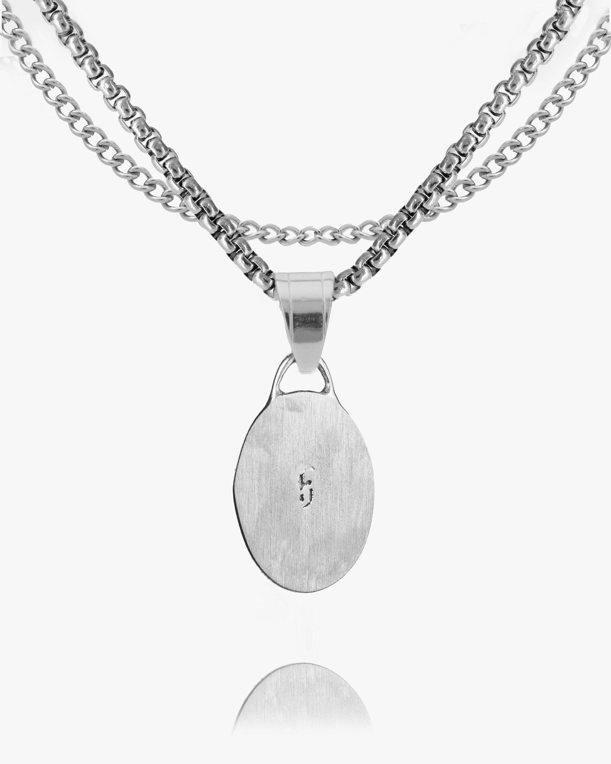 Memento Mori Skull Coin Pendant