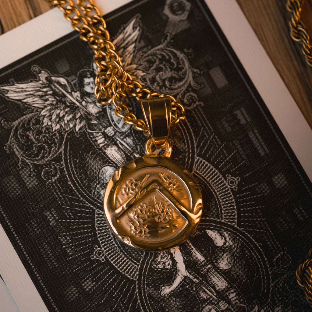 Spartan's Shield Pendant