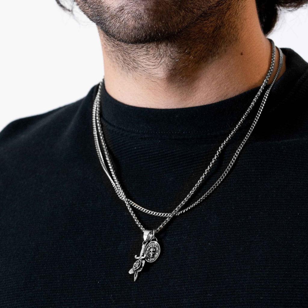 Symbols of Memorial Pendant Set