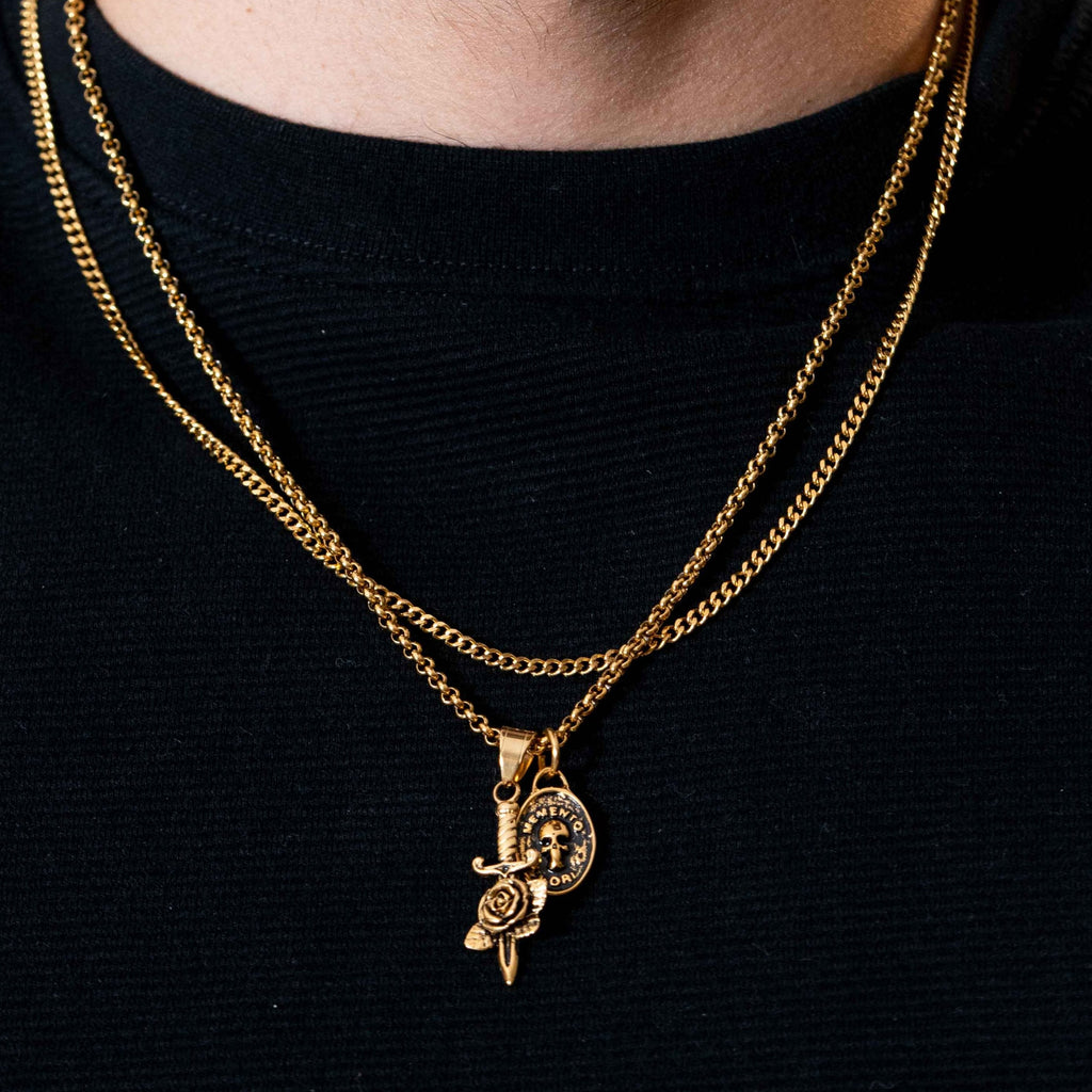 Symbols of Memorial Pendant Set