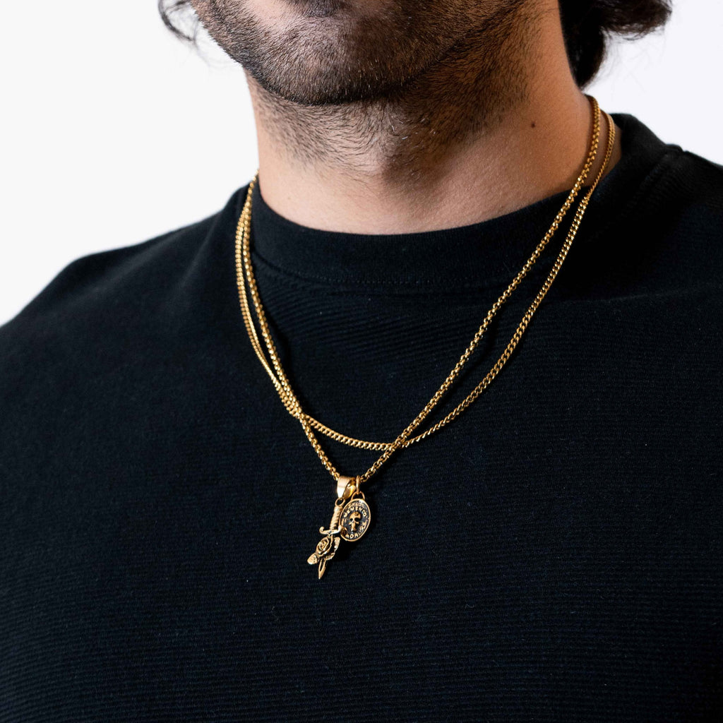 Symbols of Memorial Pendant Set