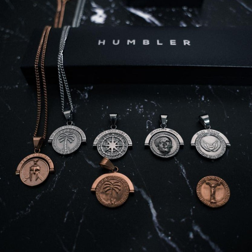 Warrior Veni Vidi Vici Double Sided Pendant