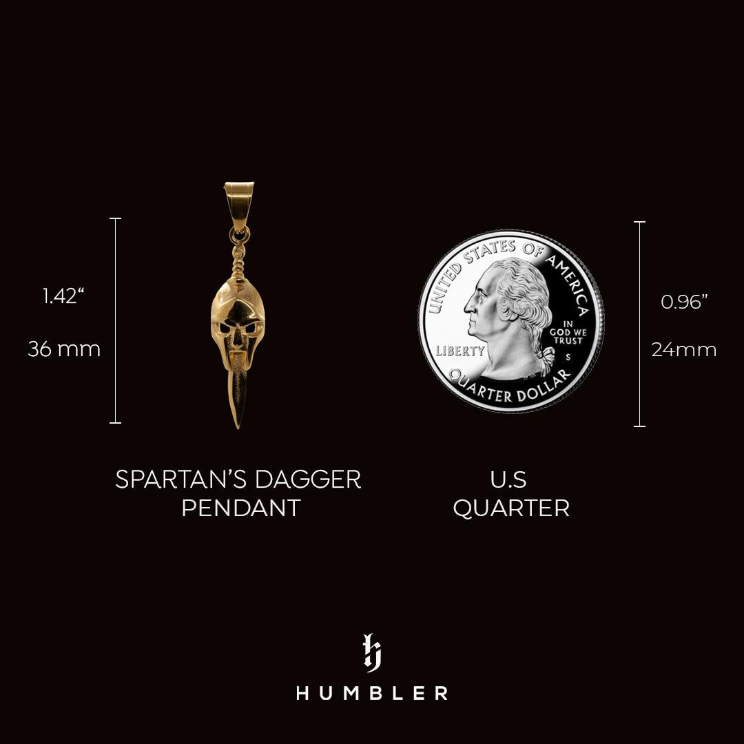 Spartan's Dagger Pendant