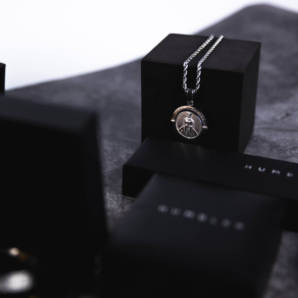 Warrior Veni Vidi Vici Double Sided Pendant