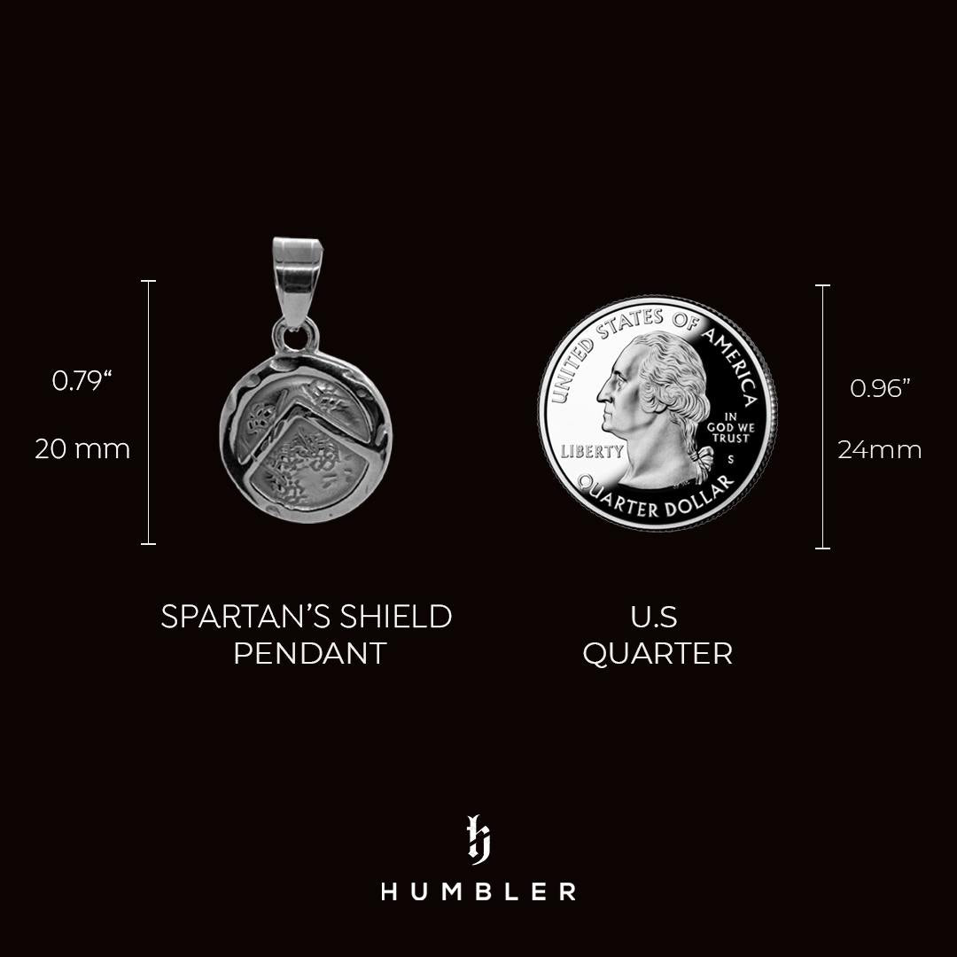 Spartan's Shield Pendant