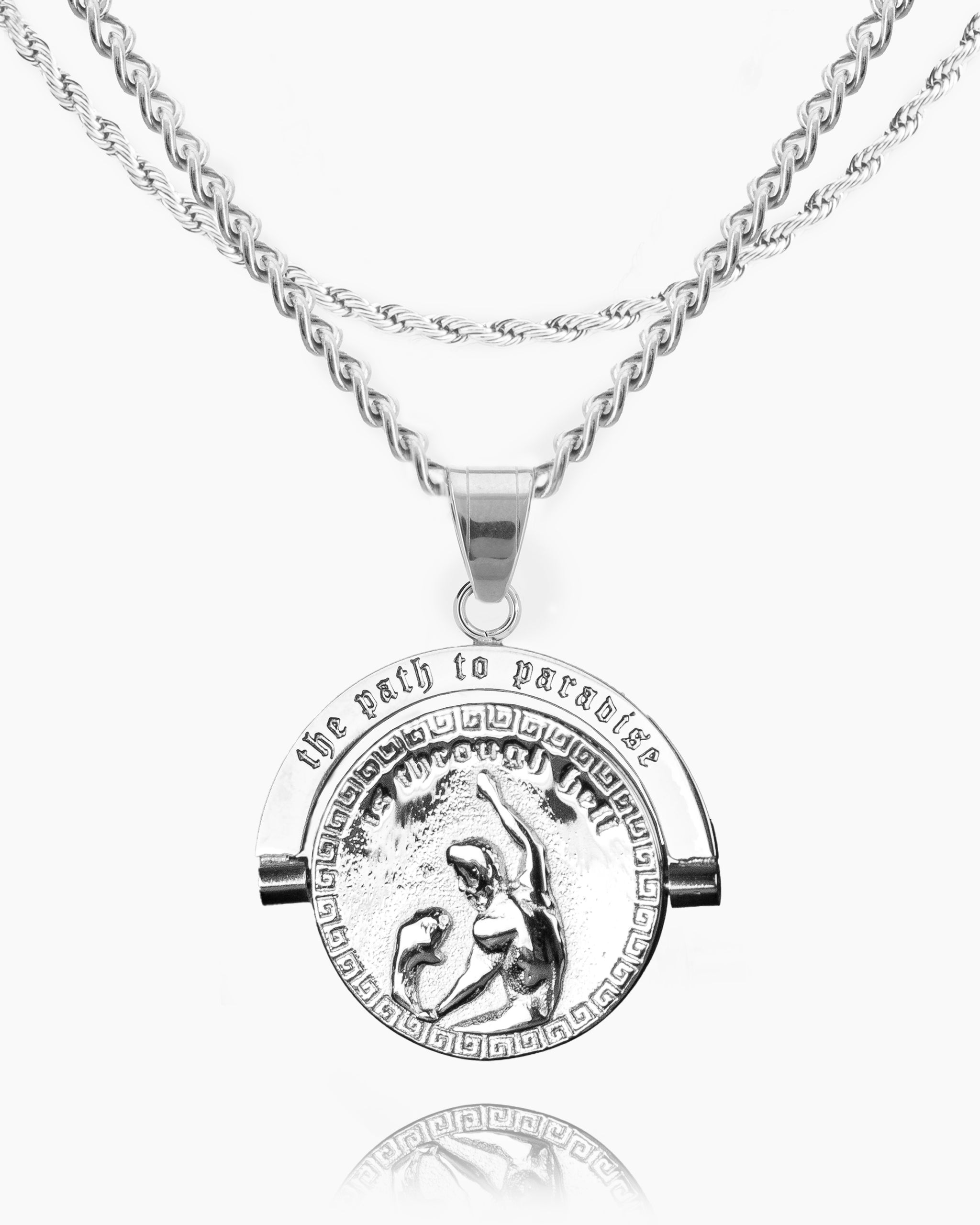 Hercules vs. Achelous Double Sided Pendant