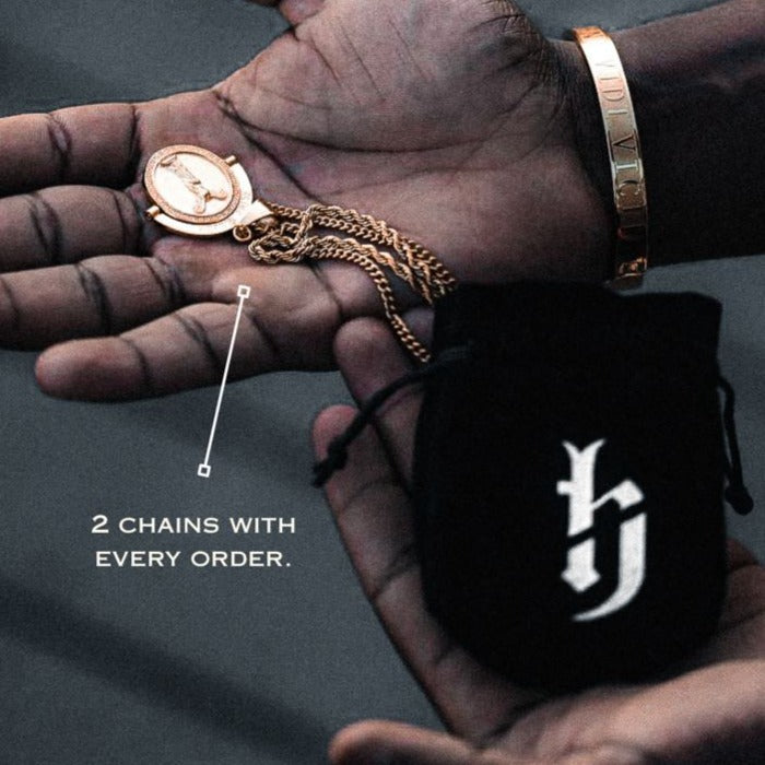 Hercules vs. Achelous Double Sided Pendant