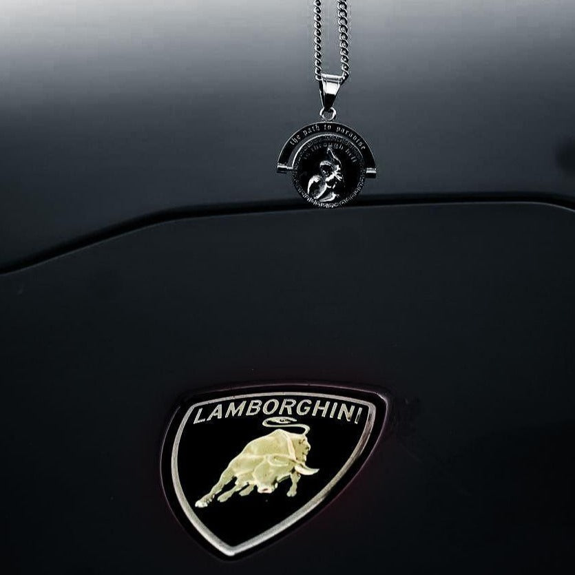 Hercules vs. Achelous Double Sided Pendant